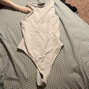 Light blue bodysuit top